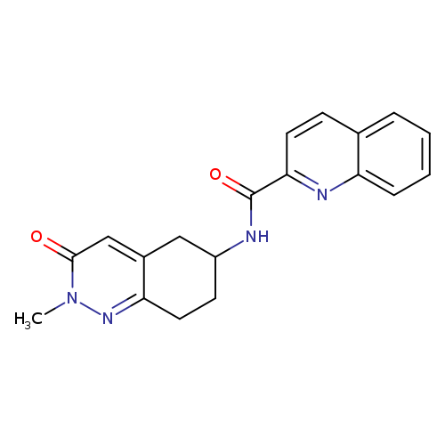 N-(2-methyl-3-oxo-2,3,5,6,7,8-hexahydrocinnolin-6-yl)quinoline-2-carboxamide