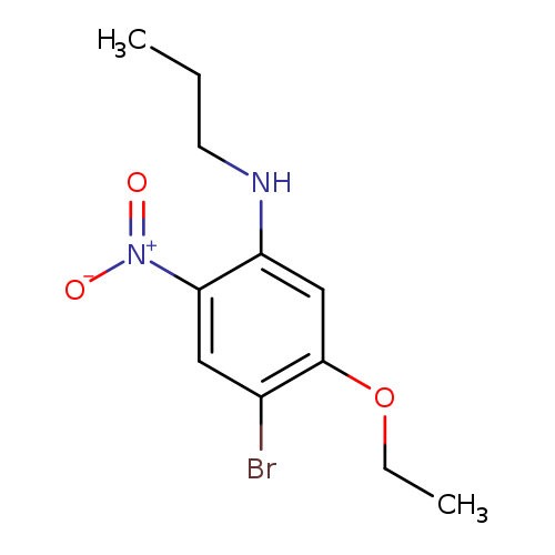 4-Bromo-5-ethoxy-2-nitro-N-propylaniline