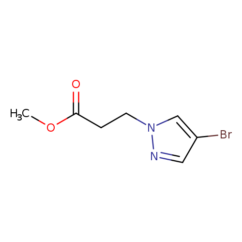 Methyl 3-(4-bromo-1H-pyrazol-1-yl)propanoate