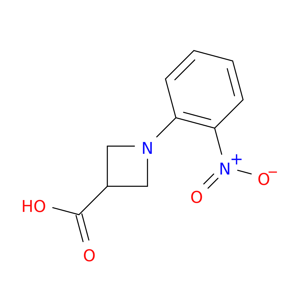 1-(2-Nitrophenyl)azetidine-3-carboxylic acid