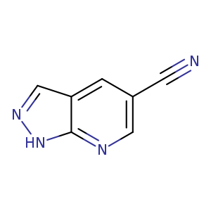 1H-pyrazolo[3,4-b]pyridine-5-carbonitrile