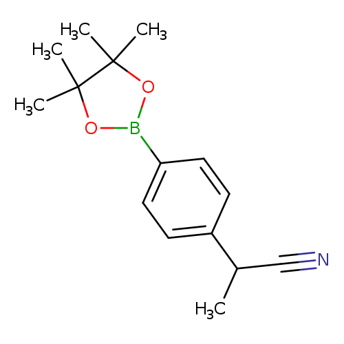 2-[4-(4,4,5,5-Tetramethyl-[1,3,2]dioxaborolan-2-yl)-phenyl]-propionitrile