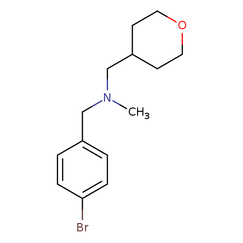 [(4-Bromophenyl)methyl](methyl)[(oxan-4-yl)methyl]amine