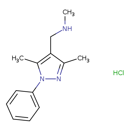 [(3,5-dimethyl-1-phenyl-1H-pyrazol-4-yl)methyl](methyl)amine hydrochloride