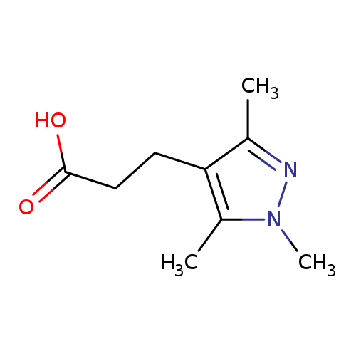 3-(1,3,5-Trimethyl-1H-pyrazol-4-yl)propanoic acid