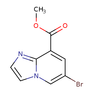 Methyl 6-bromoimidazo[1,2-a]pyrazine-8-carboxylate
