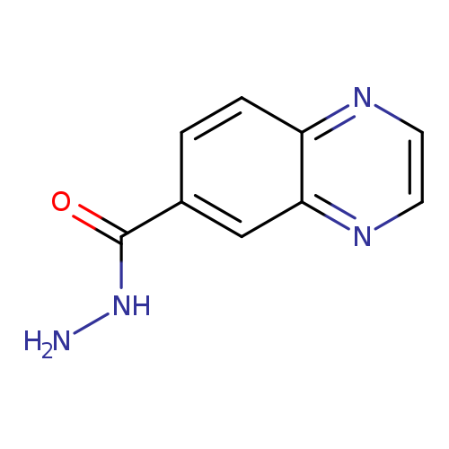 6-Quinoxalinecarboxylic acid, hydrazide