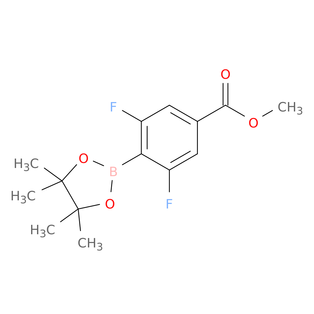 Methyl 3,5-difluoro-4-(4,4,5,5-tetramethyl-1,3,2-dioxaborolan-2-yl)benzoate