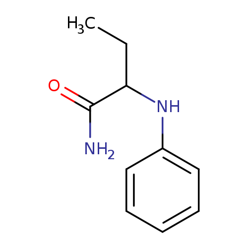 2-(phenylamino)butanamide