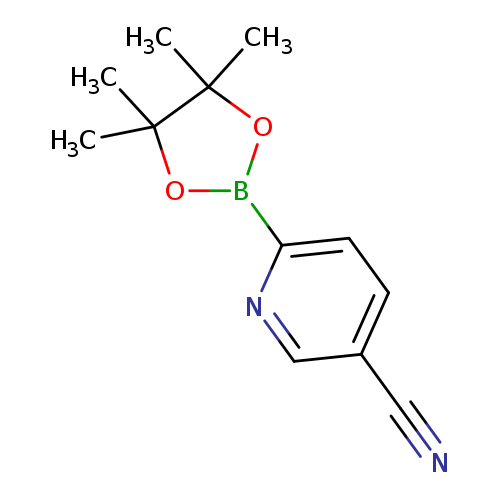 6-(4,4,5,5-Tetramethyl-1,3,2-dioxaborolan-2-yl)nicotinonitrile
