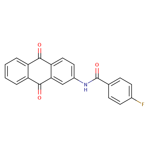 N-(9,10-dioxo-9,10-dihydroanthracen-2-yl)-4-fluorobenzamide