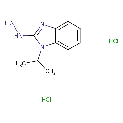 2-hydrazino-1-isopropyl-1H-benzimidazole dihydrochloride