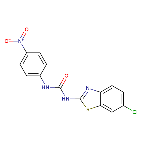 3-(6-chloro-1,3-benzothiazol-2-yl)-1-(4-nitrophenyl)urea