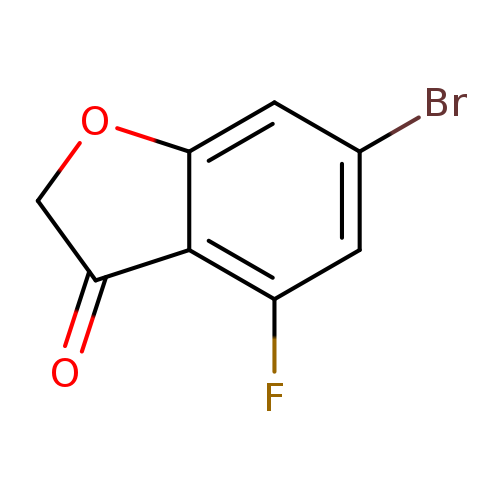 6-bromo-4-fluoro-2,3-dihydro-1-benzofuran-3-one
