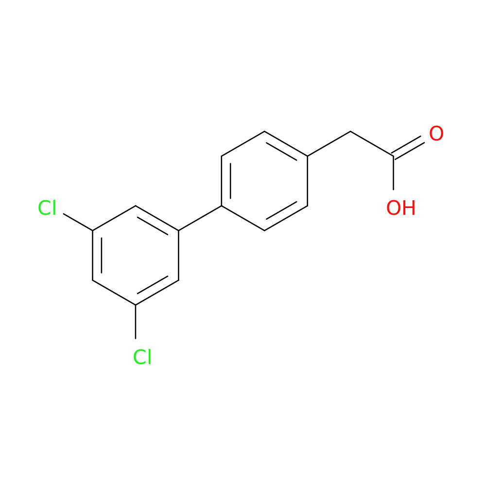 4-(3,5-Dichlorophenyl)phenylacetic acid