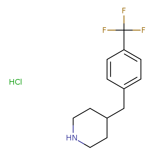 Piperidine, 4-[[4-(trifluoromethyl)phenyl]methyl]-, hydrochloride
