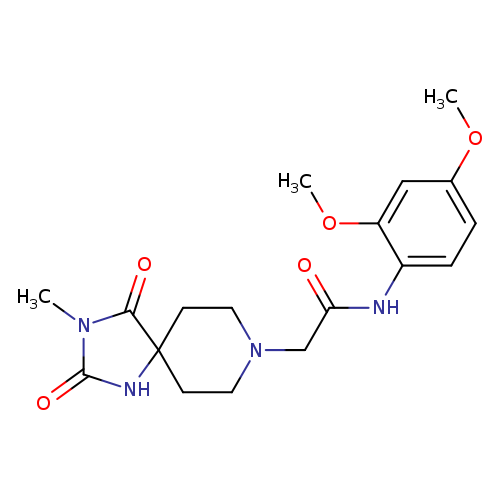 N-(2,4-dimethoxyphenyl)-2-{3-methyl-2,4-dioxo-1,3,8-triazaspiro[4.5]decan-8-yl}acetamide