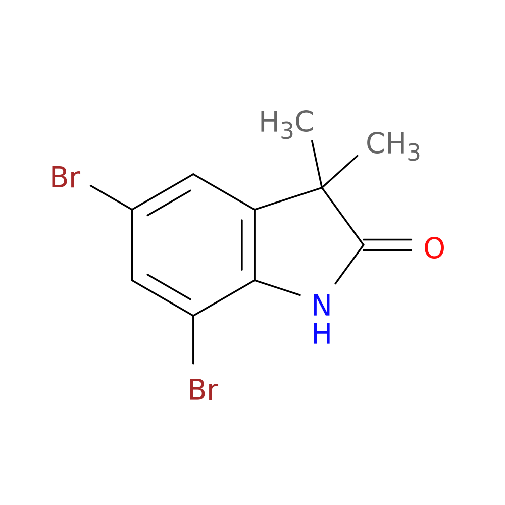 5,7-Dibromo-3,3-dimethyloxindole
