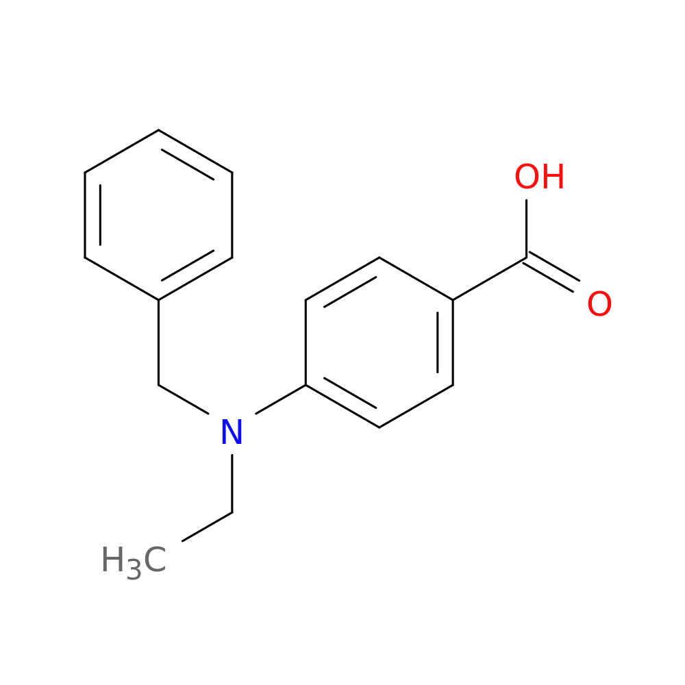 4-[benzyl(ethyl)amino]benzoic acid