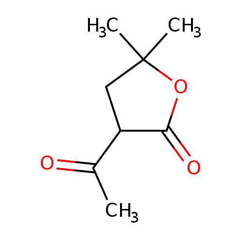 2(3H)-Furanone, 3-acetyldihydro-5,5-dimethyl-