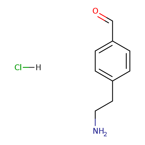 P-Aminoethylbenzaldehyde hcl