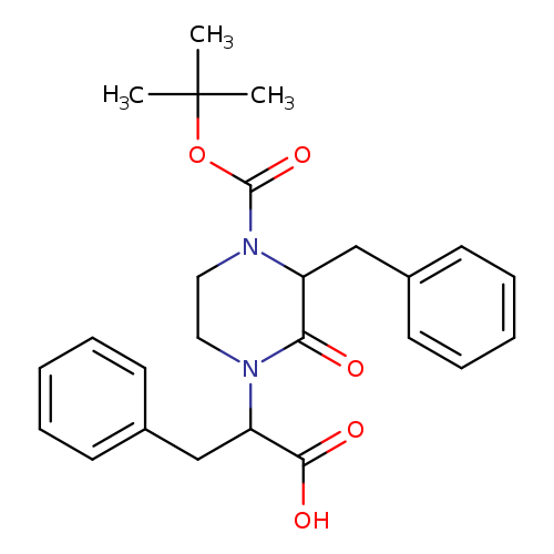 (2S,3'S)-2-(4'-Boc-3'-benzyl-2'-oxo-piperazin-1-yl)-3-phenyl-propionic acid