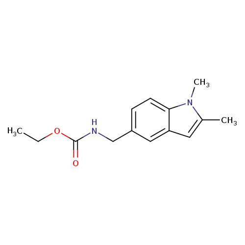 ethyl N-[(1,2-dimethyl-1H-indol-5-yl)methyl]carbamate
