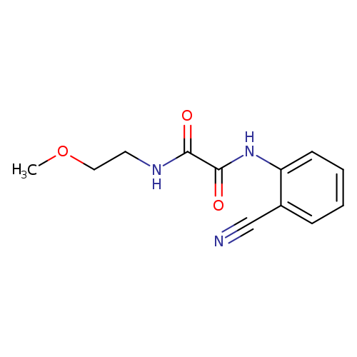 N'-(2-cyanophenyl)-N-(2-methoxyethyl)ethanediamide