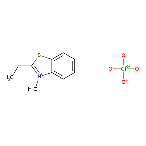Benzothiazolium, 2-ethyl-3-methyl-, perchlorate