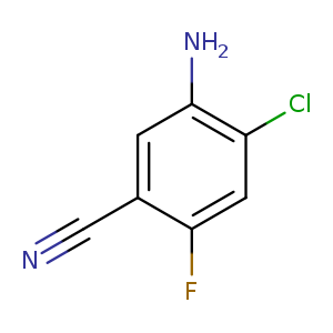 5-amino-4-chloro-2-fluorobenzonitrile