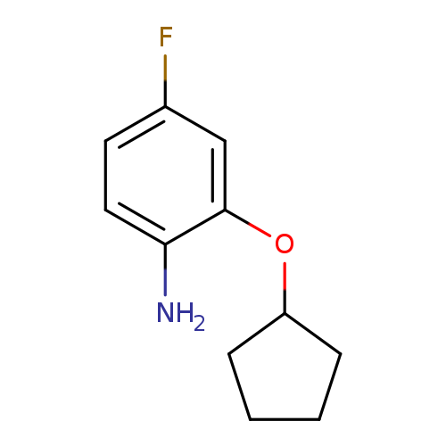 2-(Cyclopentyloxy)-4-fluoroaniline