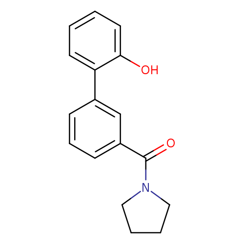 2-(3-Pyrrolidinocarbonylphenyl)phenol