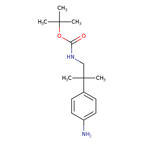 tert-Butyl (2-(4-aminophenyl)-2-methylpropyl)carbamate