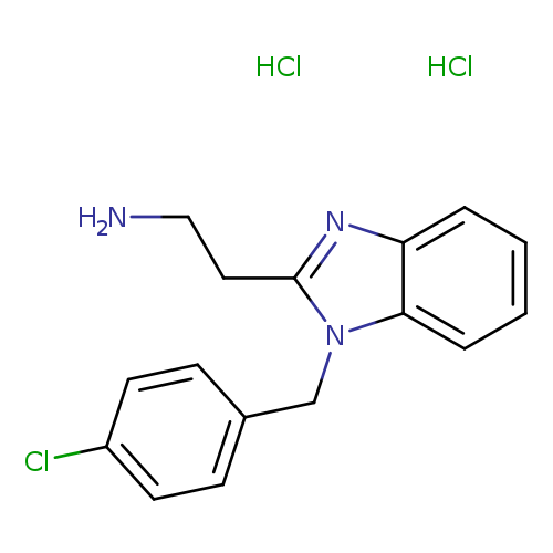 2-{1-[(4-chlorophenyl)methyl]-1H-1,3-benzodiazol-2-yl}ethan-1-amine dihydrochloride