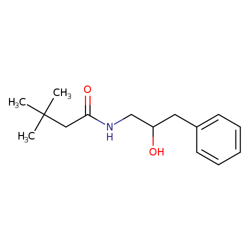 N-(2-hydroxy-3-phenylpropyl)-3,3-dimethylbutanamide