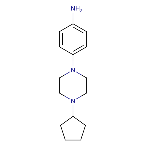 4-(4-Cyclopentylpiperazin-1-yl)aniline