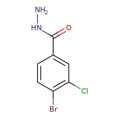 4-Bromo-3-chlorobenzohydrazide
