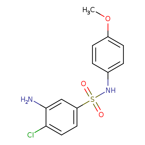 3-Amino-4-chloro-N-(4-methoxyphenyl)benzenesulfonamide