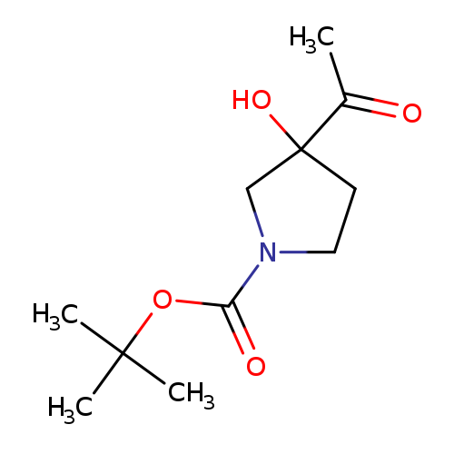 tert-Butyl 3-acetyl-3-hydroxypyrrolidine-1-carboxylate