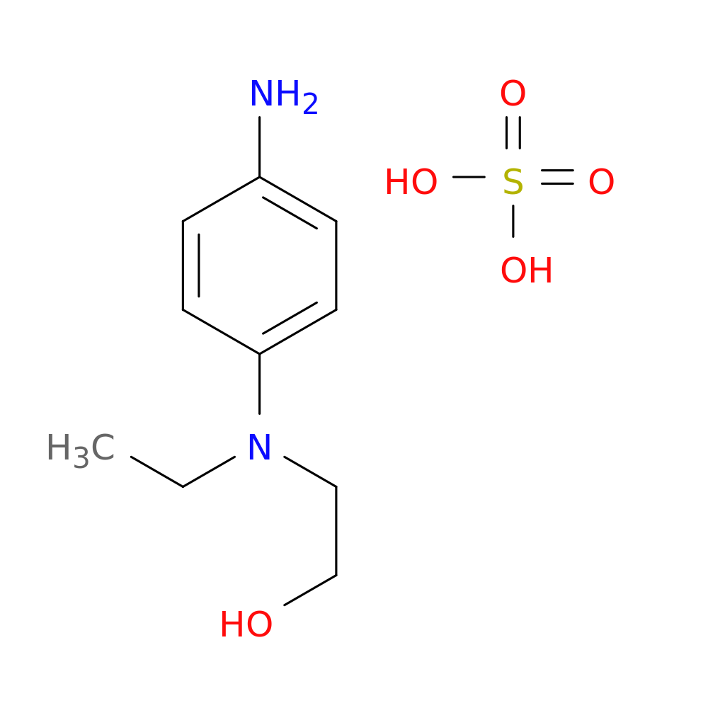 N-Ethyl-n-(2-hydroxyethyl)-1,4-phenylenediamine sulfate