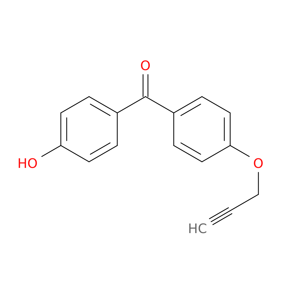 (4-Hydroxyphenyl)[4-(2-propyn-1-yloxy)phenyl]methanone