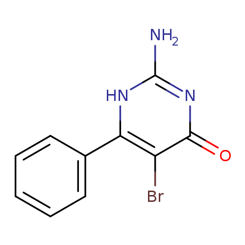 2-Amino-5-bromo-4-hydroxy-6-phenylpyrimidine