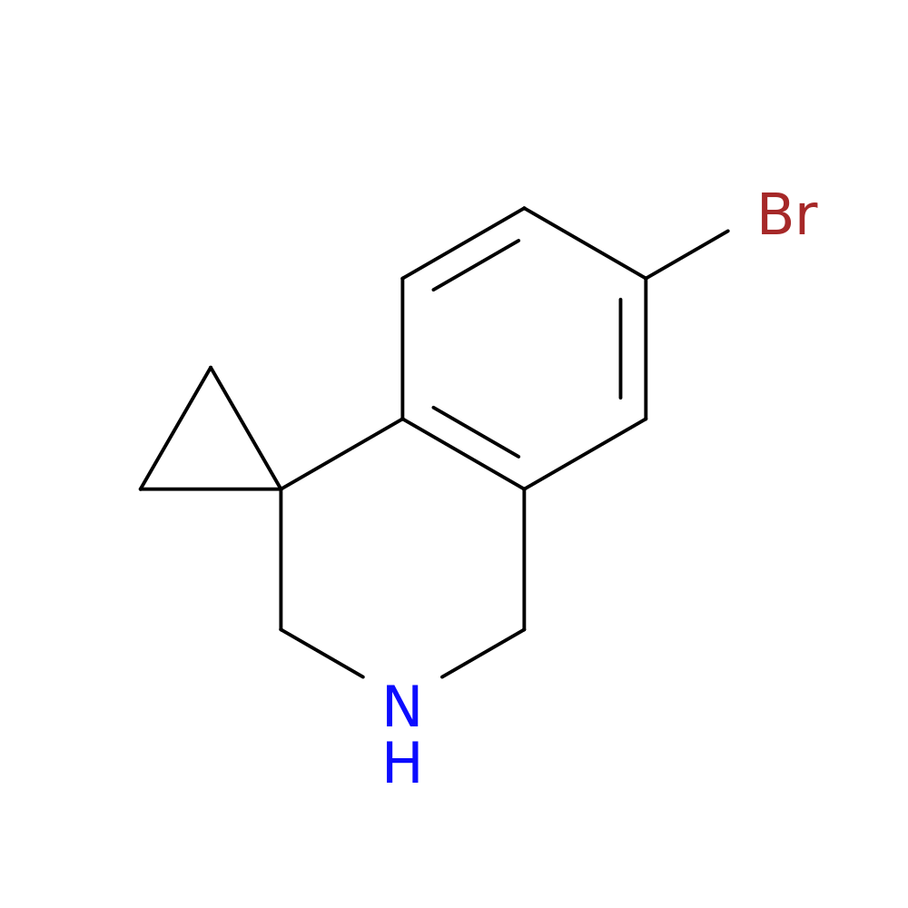 7'-Bromo-2',3'-dihydro-1'H-spiro[cyclopropane-1,4'-isoquinoline]