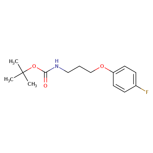 tert-Butyl N-[3-(4-fluorophenoxy)propyl]carbamate