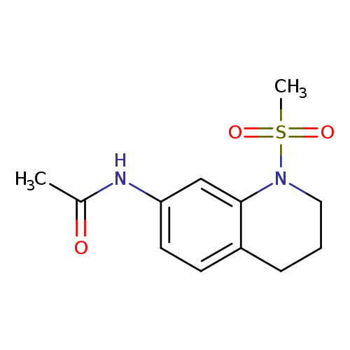 N-(1-methanesulfonyl-1,2,3,4-tetrahydroquinolin-7-yl)acetamide