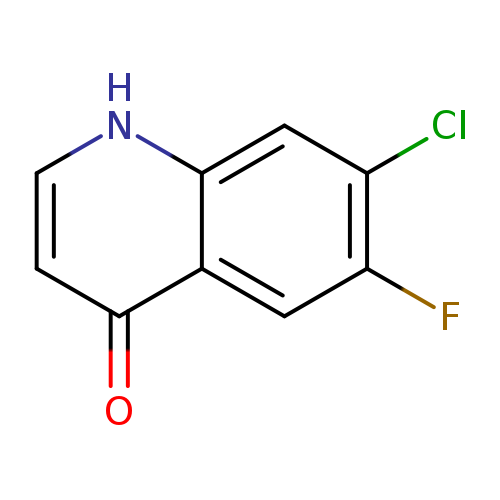 4(1H)-Quinolinone, 7-chloro-6-fluoro-