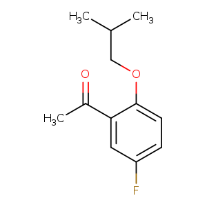 1-(5-Fluoro-2-isobutoxyphenyl)ethanone