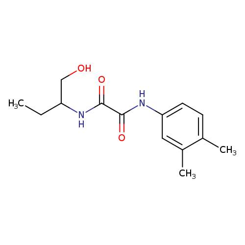 N'-(3,4-dimethylphenyl)-N-(1-hydroxybutan-2-yl)ethanediamide