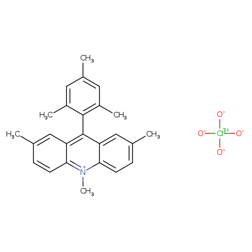 Acridinium, 2,7,10-trimethyl-9-(2,4,6-trimethylphenyl)-, perchlorate (1:1)