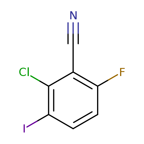 2-Chloro-6-fluoro-3-iodobenzonitrile